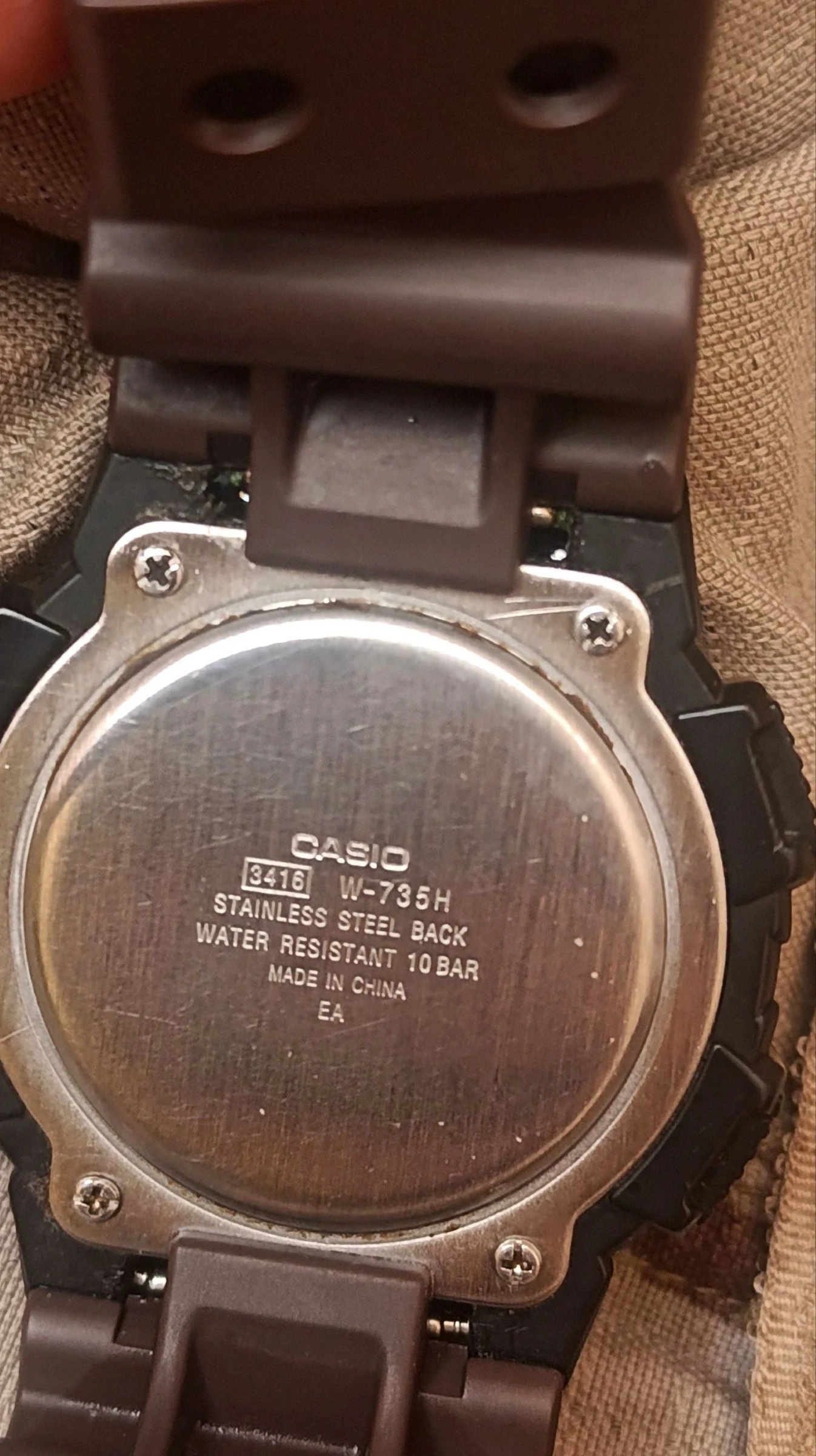 Casio W-735H-5AV bruin – photo 3